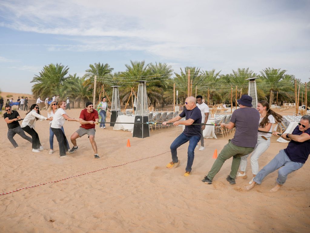 Outdoor team building activities in Riyadh