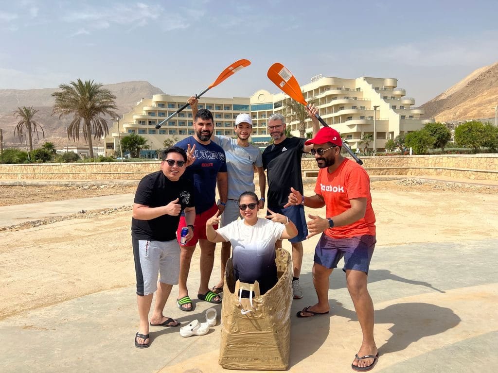 Outdoor team building activities in Riyadh
